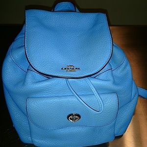 Coach BackPak in Electric Blue